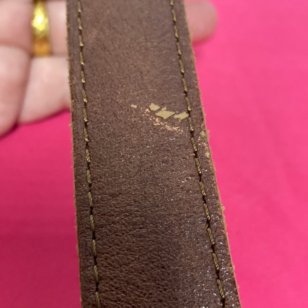 Lucky Brand Leather Bag Sz Medium - Picture 12 of 16